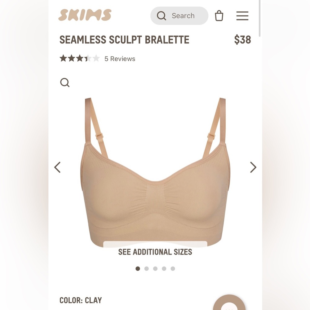 Skims Sculpting Bralette
